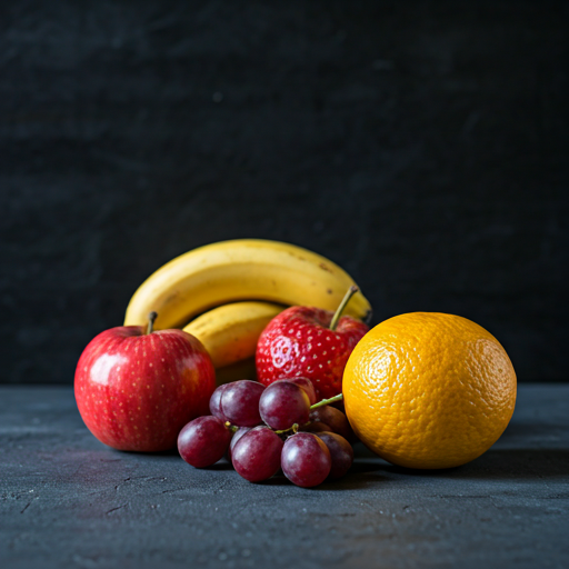 Selection of hand-picked seasonal fruits